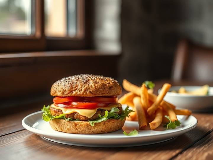 Aloo Tikki Burger