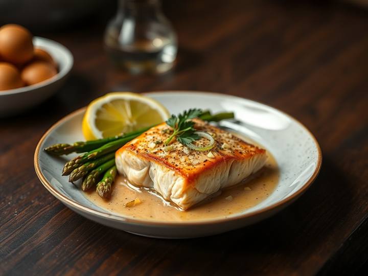 Baked Salmon with Asparagus