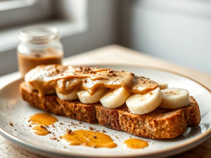 Banana with Peanut Butter