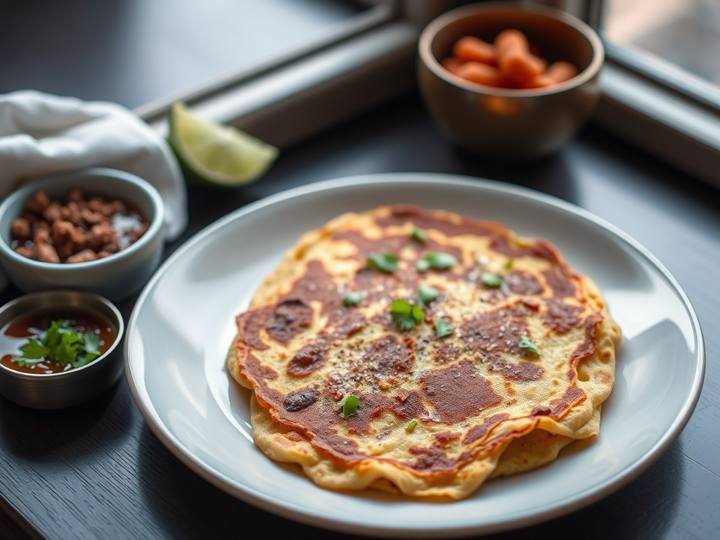 Besan Cheela (Savory Gram Flour Pancakes)