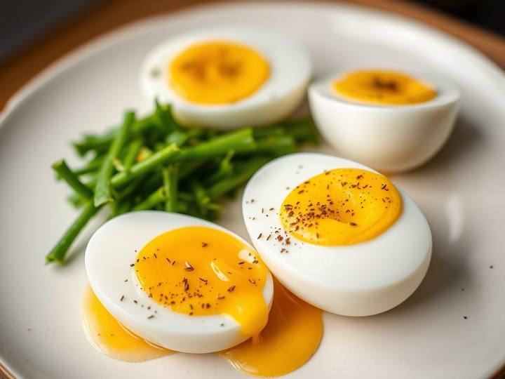 Boiled Eggs with Pepper