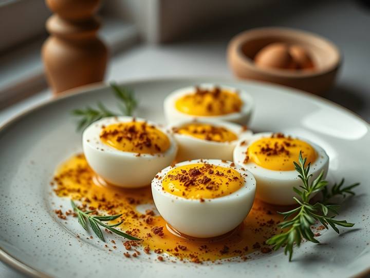 My Boiled Eggs with Spices