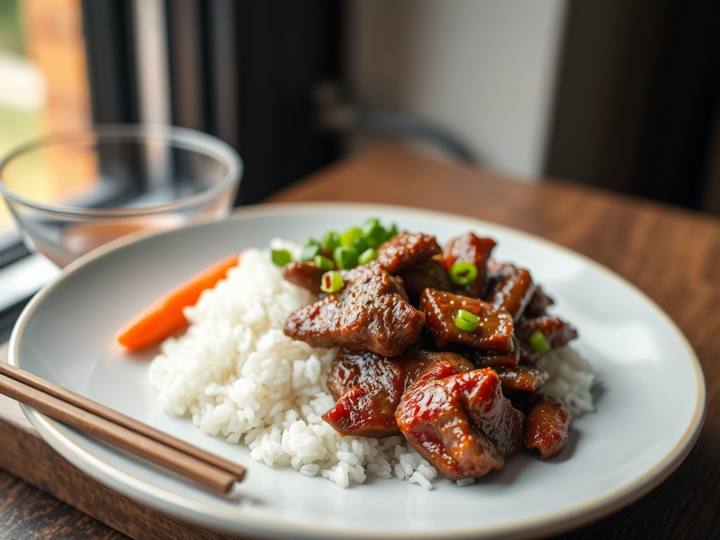 Bulgogi Beef BBQ with Rice