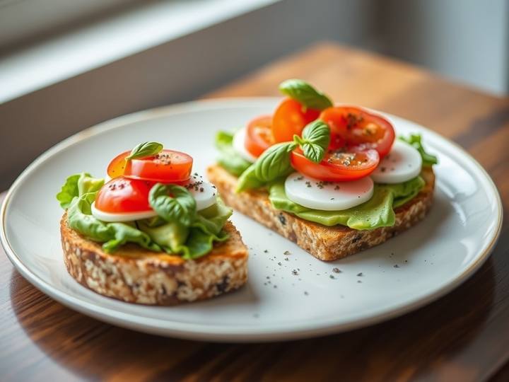 Caprese Avocado Toast
