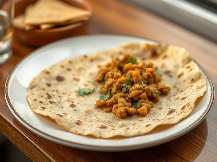 Chapati with Dal Fry