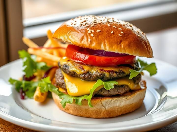 Deconstructed Cheeseburger Salad