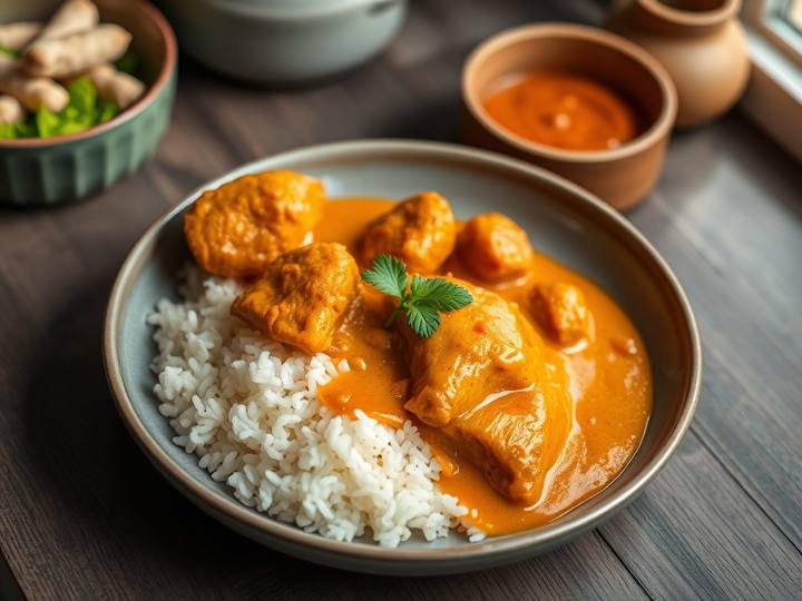 Chicken Curry with Rice