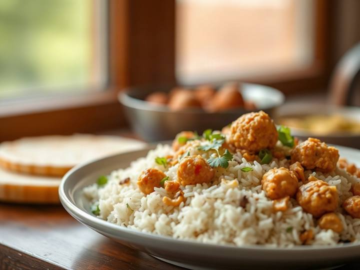Simple Chicken Pulao
