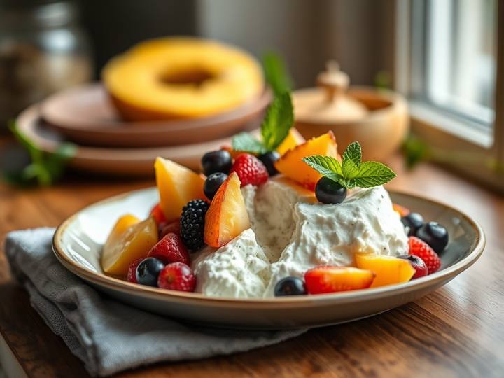 Cottage Cheese with Fruit