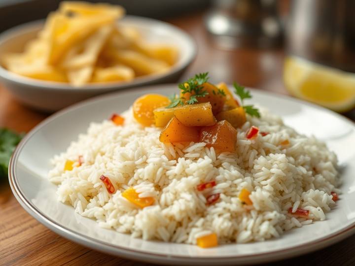 Curd Rice with Pickle