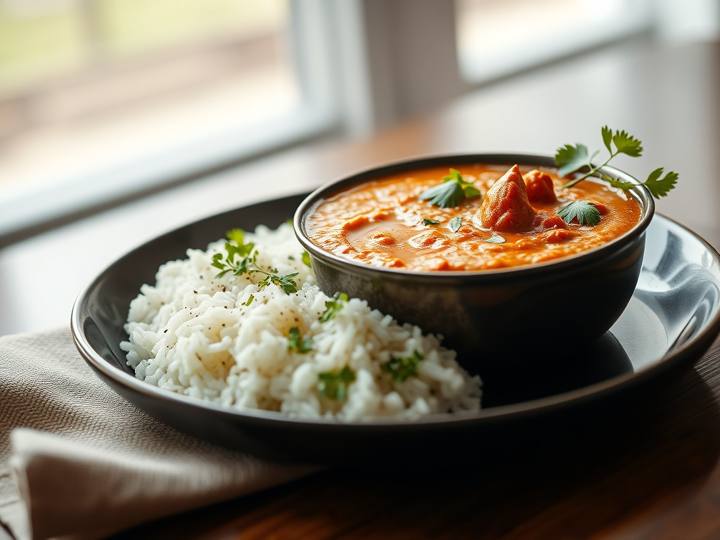 Dal Makhani with Jeera Rice