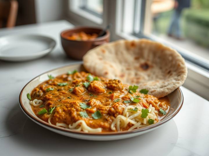 Dal Makhani with Roti