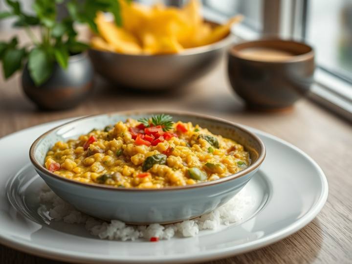 Dal Palak Khichdi