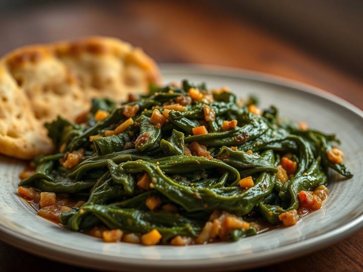 Dal Tadka with Steamed Greens