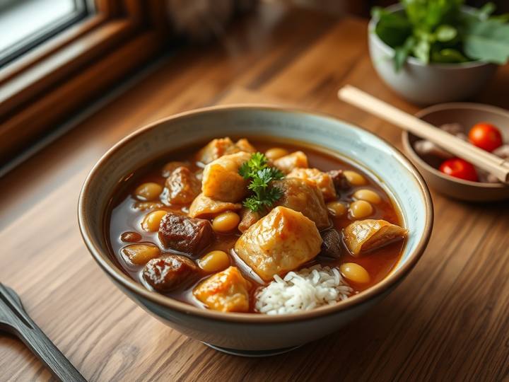 Doenjang Jjigae (Korean Soybean Paste Stew)