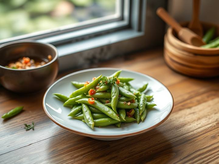 Simple Steamed Edamame
