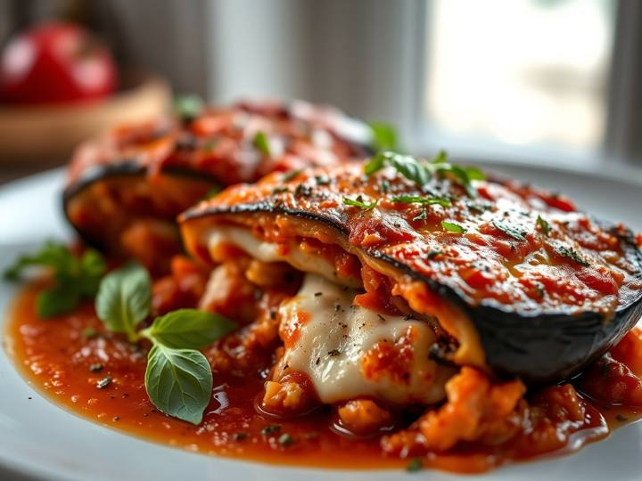 My Eggplant Parmesan Bake