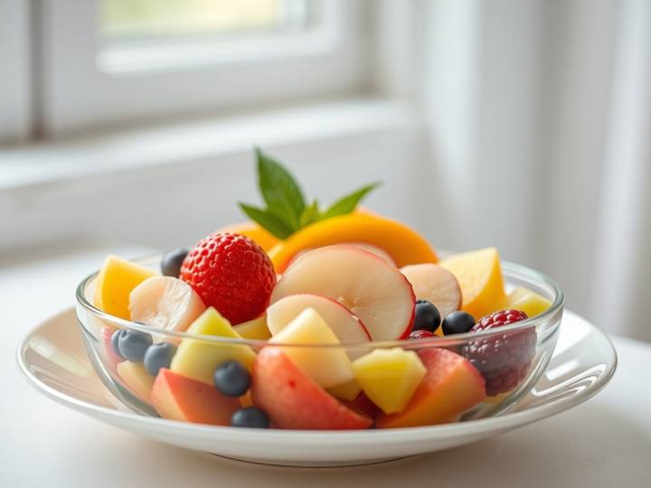 My Fruit Bowl with Lychees