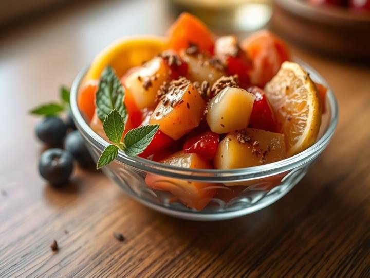 Spiced Fruit Chaat