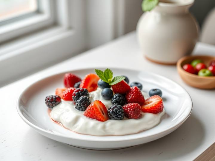 My Greek Yogurt with Berries