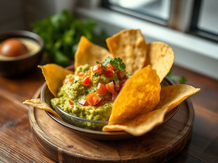 My Guacamole with Tortilla Chips