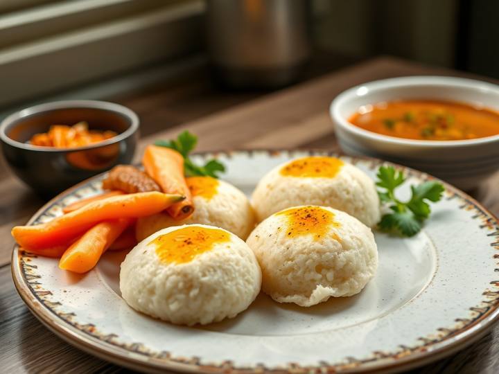 Idli with Sambar (Ready Mix)