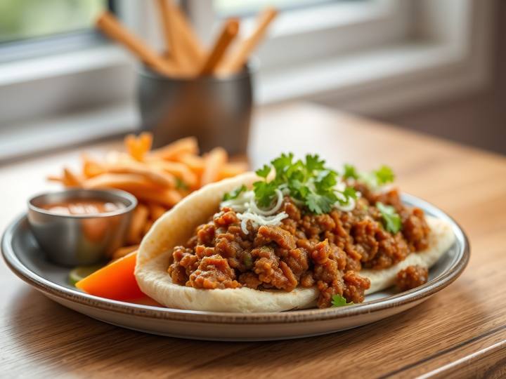 Keema Pav (Lean Meat)