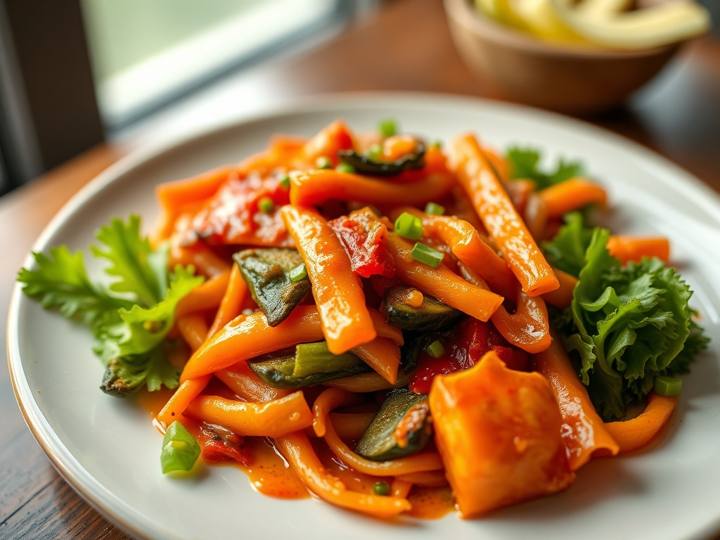 My Kimchi-Style Vegetables Side