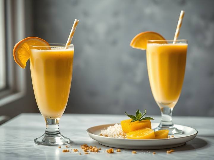 High-Protein Mango Lassi