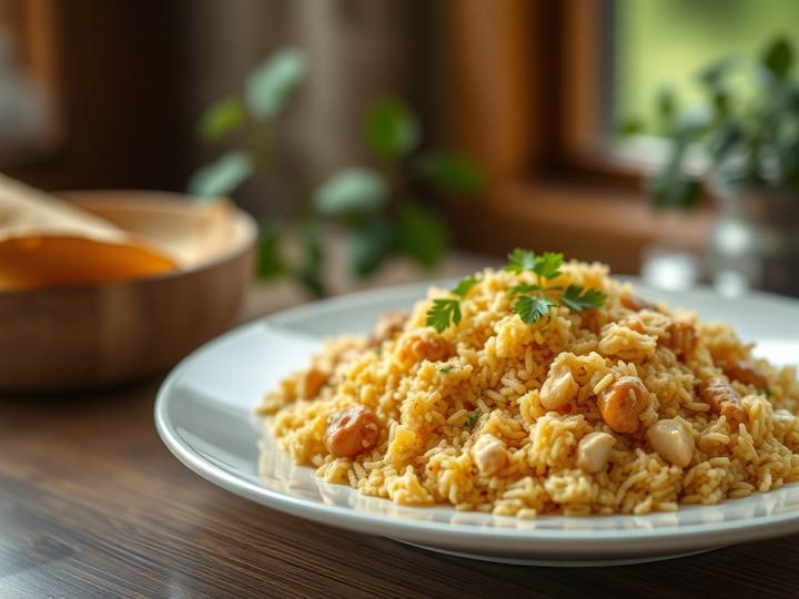 Mild Chicken Pulao