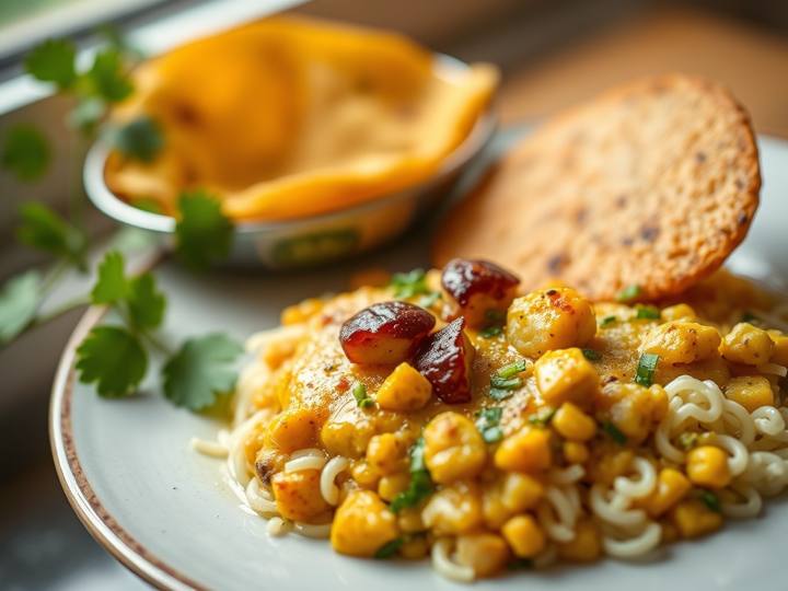 Moong Dal Cheela with Paneer