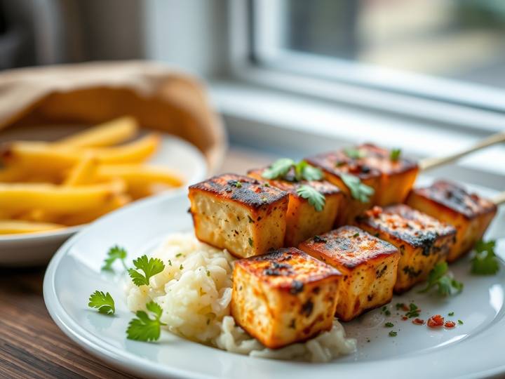 Paneer Tikka Grilled