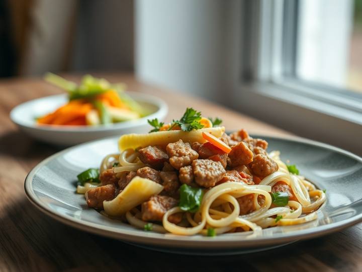 Pork and Cabbage Stir-Fry