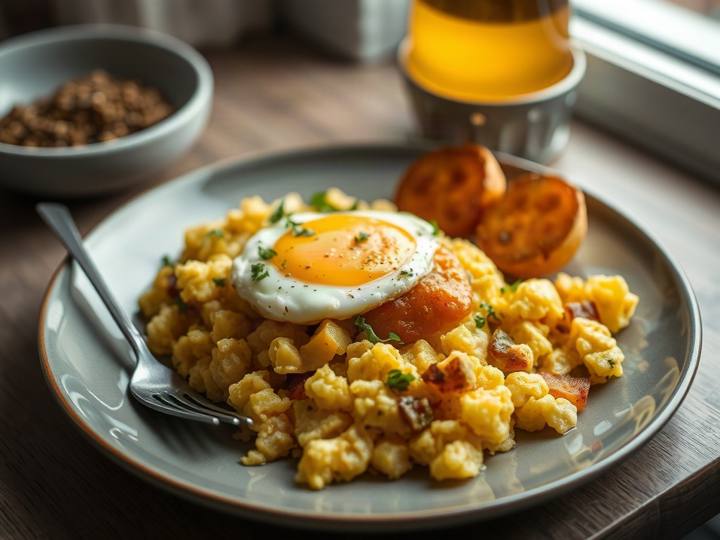 My Potato and Egg Scramble