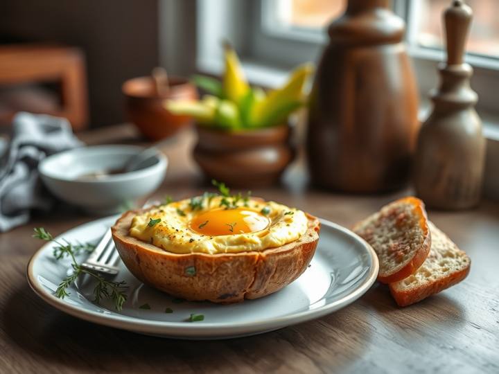 My Potato Egg and Cheese Bowl