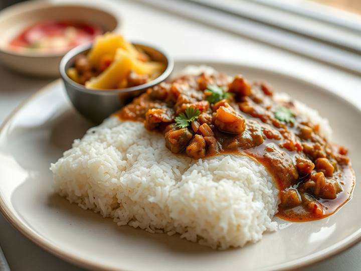 Puttu with Kadala Curry