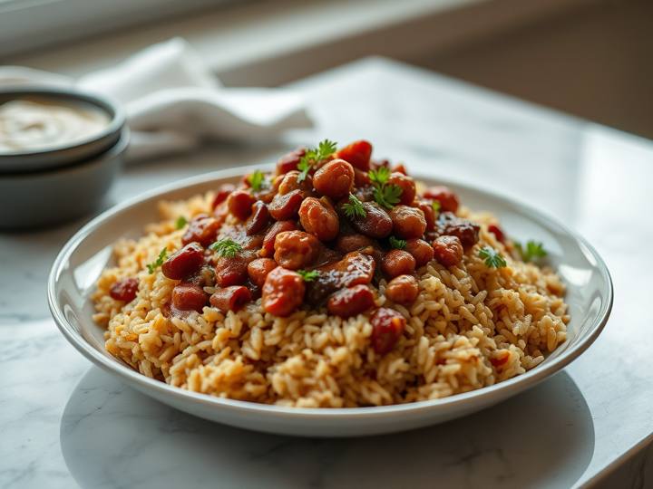 Rajma Chawal with Brown Rice