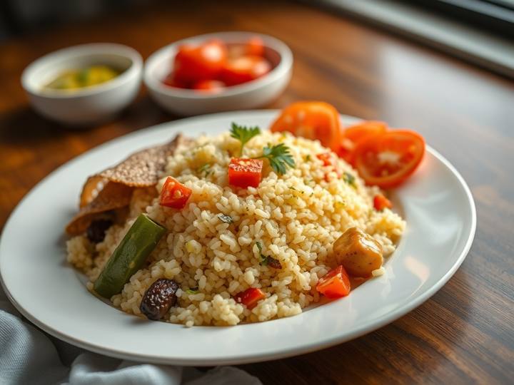 Rava Upma with Vegetables