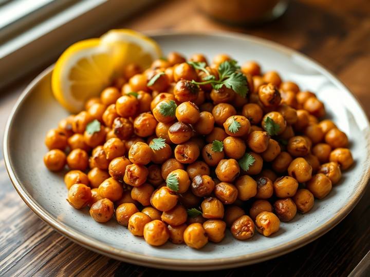 Roasted Chana Chickpeas
