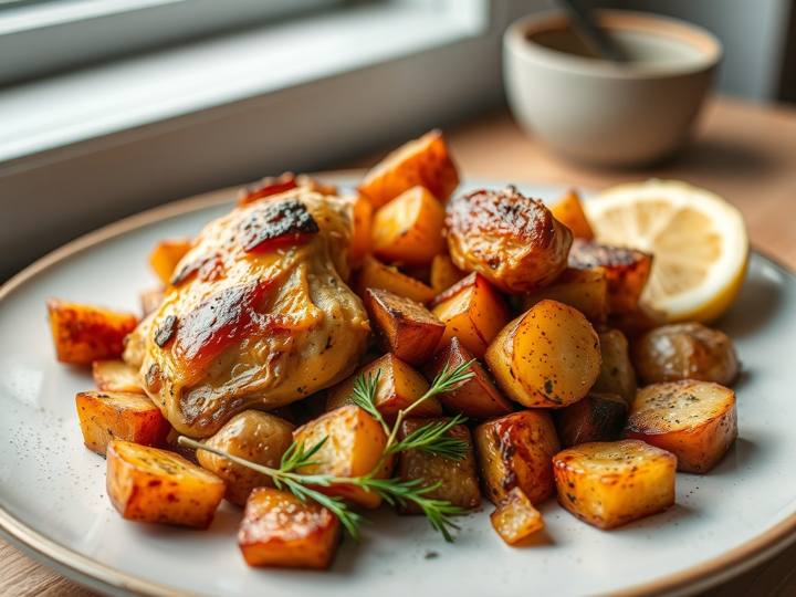 Roasted Chicken and Potatoes