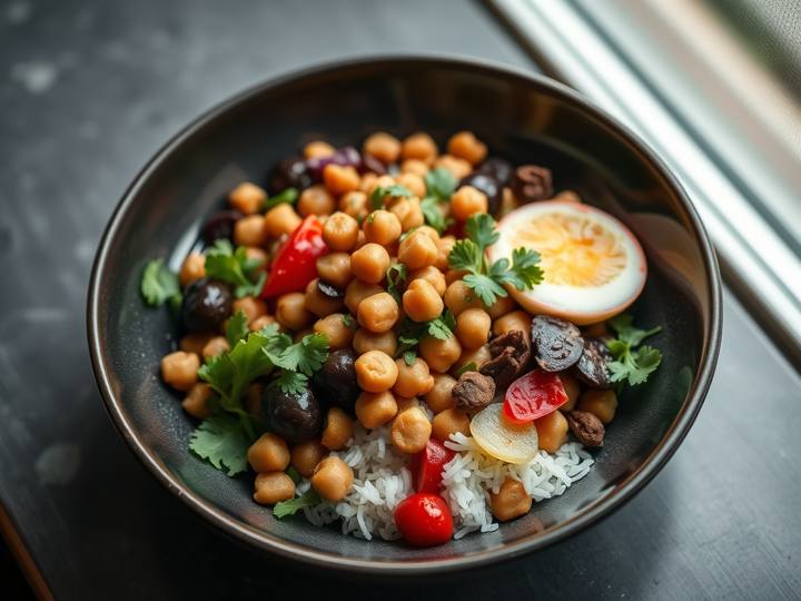 Sardine Chickpea Power Bowl