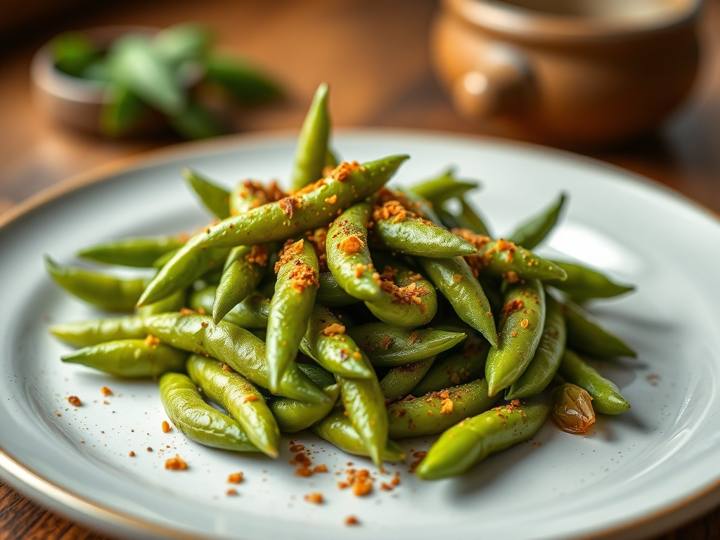 My Spiced Edamame