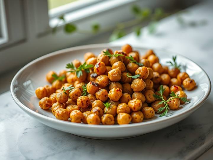 My Spiced Roasted Chickpeas