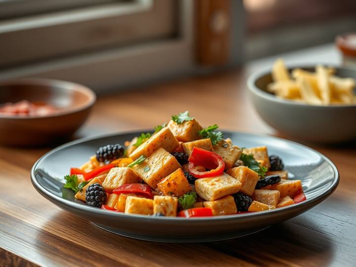 Tofu and Vegetable Stir-fry
