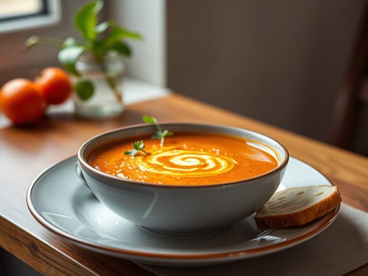 Tomato Dal Soup