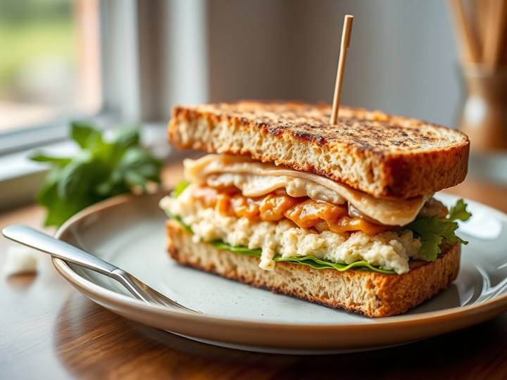 My Tuna Melt Sandwich