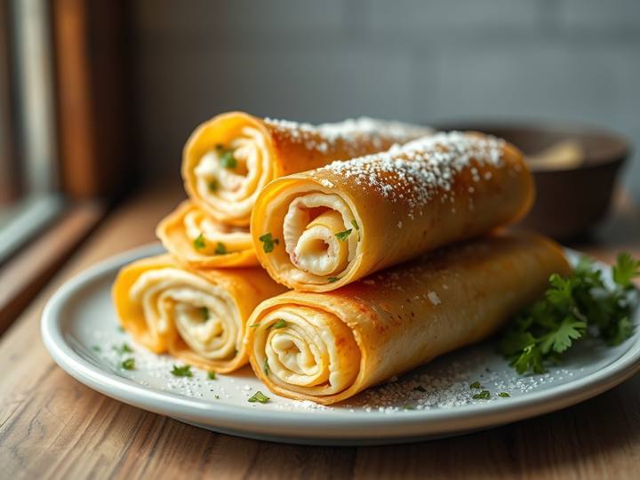 Turkey and Cheese Roll-Ups