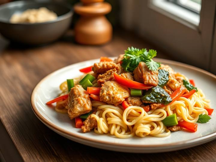 Turkey Veggie Stir-fry