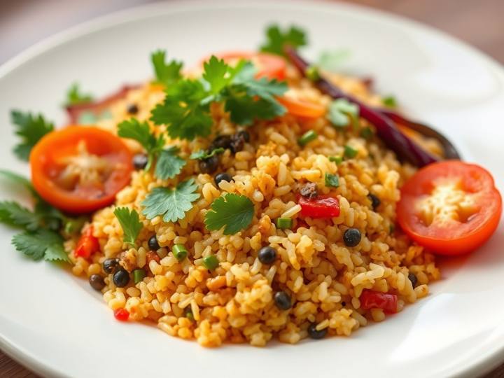My Vegetable Poha
