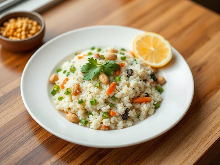 Vegetable Upma with Peanuts